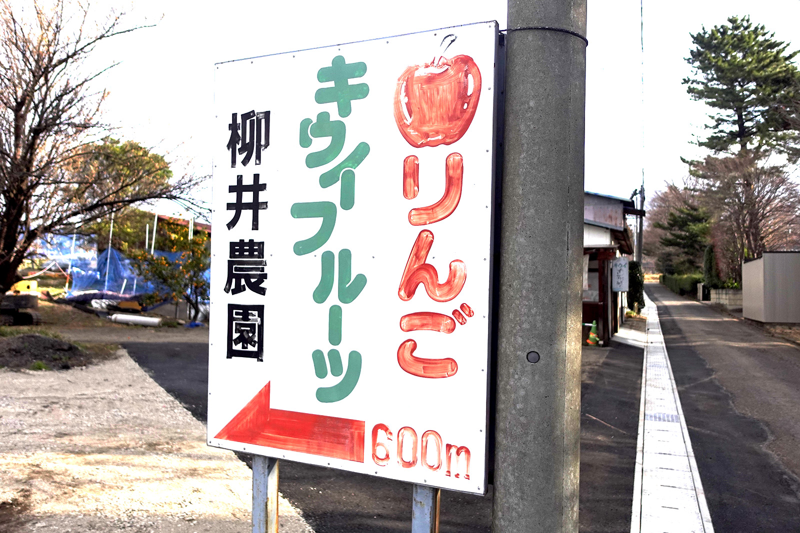畑と作業風景